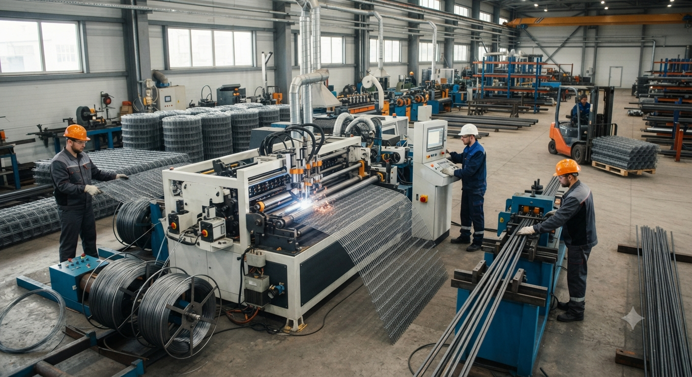 Những điểm cần lưu ý để tối ưu hóa hiệu quả đầu tư máy hàn lưới tự động